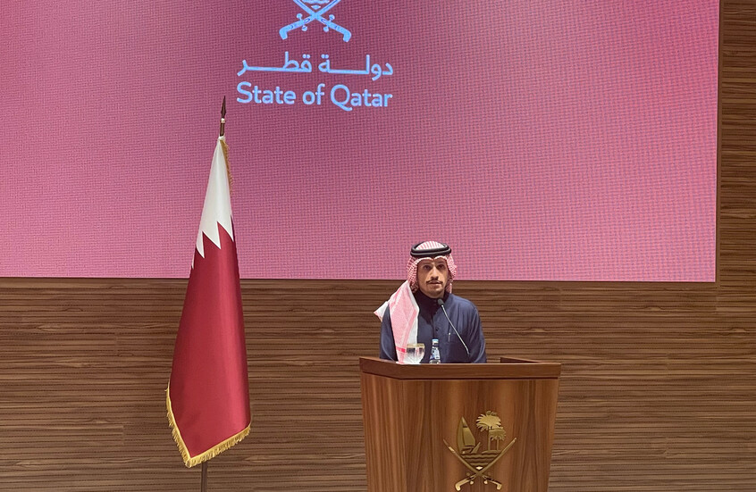 رئيس الوزراء القطري: الدوحة ترحب بالتوصل لاتفاق حول مذكرة التفاهم بين واشنطن وطهران