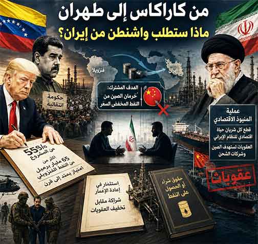 من كاراكاس إلى طهران: ماذا ستطلب واشنطن من إيران؟