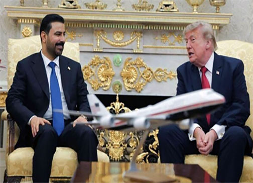 ترامب يستقبل رئيس الوزراء العراقي ويعلن عن شراكة نفطية مرتقبة بين واشنطن وبغداد