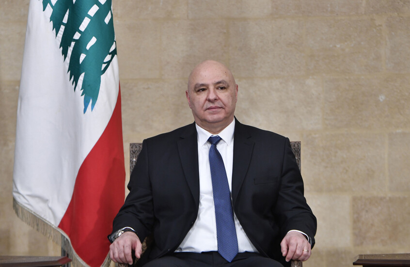  عون يطلب من ترامب الضغط على إسرائيل للانسحاب من جنوب لبنان 