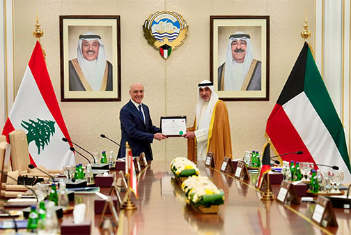 مباحثات لبنانية–كويتية لتعزيز التنسيق الأمني وتطوير التعاون المشترك