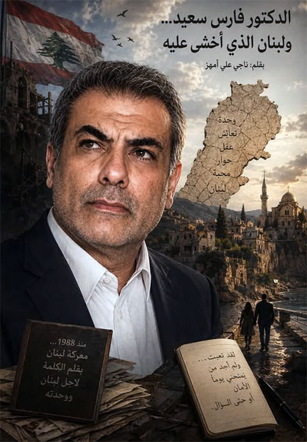 الدكتور فارس سعيد... ولبنان الذي أخشى عليه