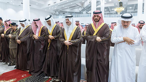 لأمير عبد العزيز بن سلمان و وزارة الطاقة يودّعون بقلوب دامية شهداء طائرة أرامكو