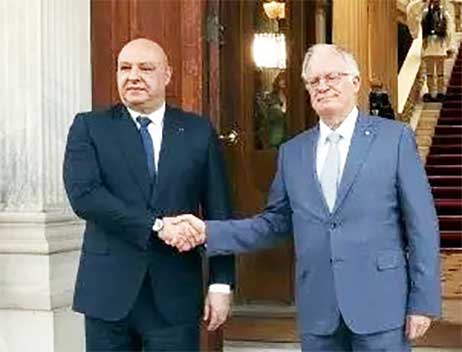 عون في القصر الرئاسي اليوناني: الدبلوماسية طريق السلام… وتاسولاس يتعهّد بدعم لبنان في رئاسة الاتحاد الأوروبي