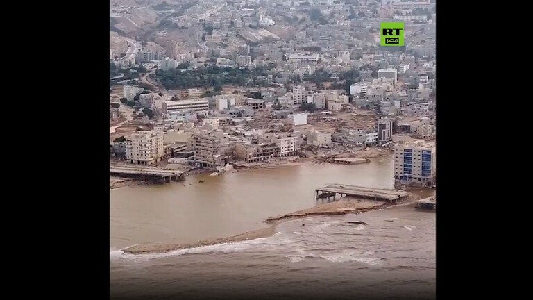 الجيش المصري ينشر فيديو يكشف حجم الكارثة في ليبيا