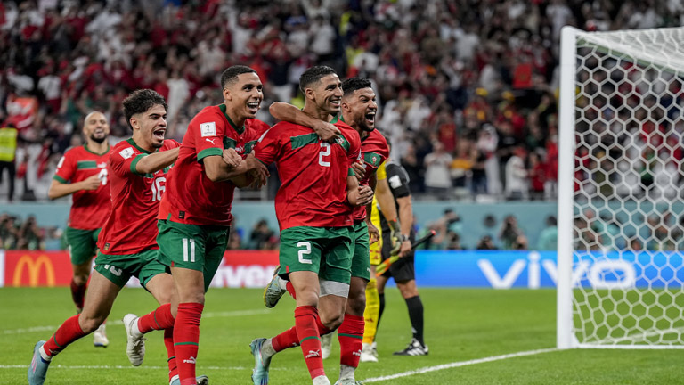مونديال 2022.. المغرب للمرة الأولى في تاريخه إلى ربع النهائي بتغلبه على إسبانيا
