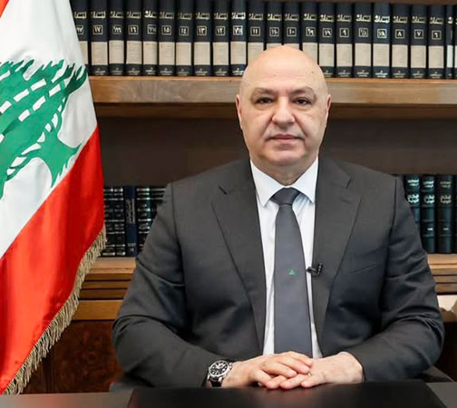 الرئيس عون دان استهداف خط انابيب النفط شرق غرب السعودية