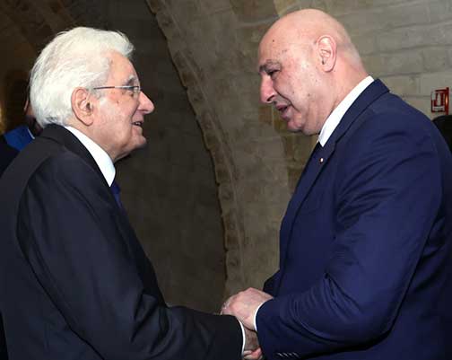 عون يبحث مع ماتاريلا وميلوني مستقبل الدعم الإيطالي للبنان بعد انتهاء مهمة القوات الدولية