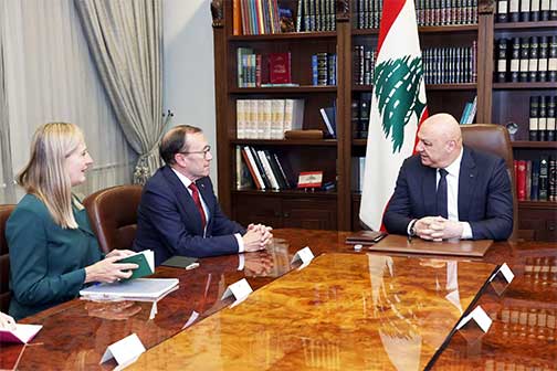 عون يبحث التطورات مع وزير خارجية النروج وسط تصعيد ميداني ومساعٍ دبلوماسية متواصلة