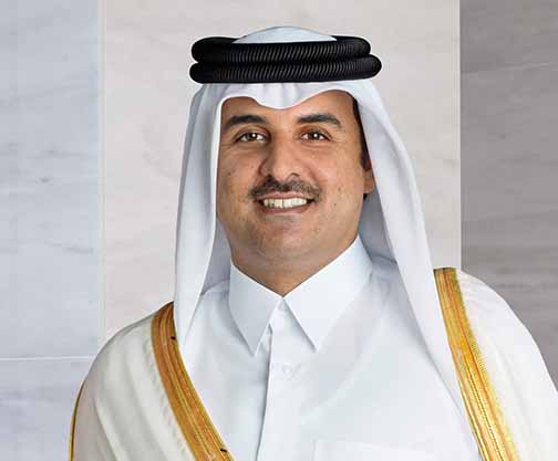 تهنئة إماراتية لسمو أمير قطر في ذكرى توليه مقاليد الحكم